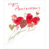 Anniversary Hearts Card