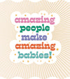 Amazing People Make Amazing Babies Card