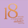 18th Birthday Fun Card