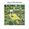 Allotment 80th Birthday Card