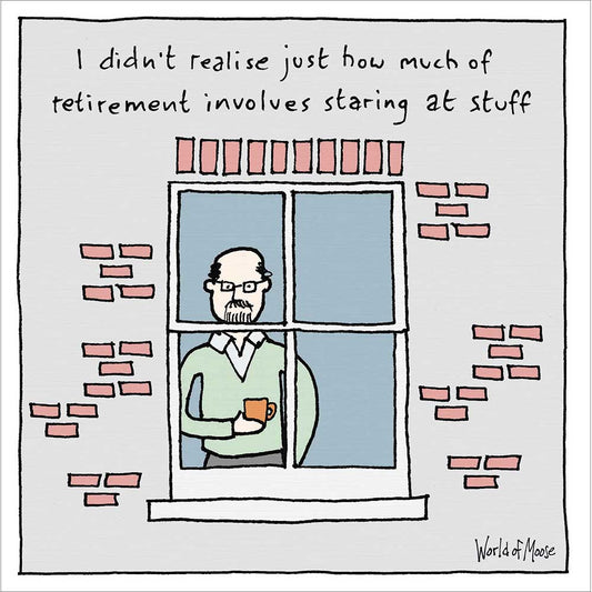 Realistic Retirement Card