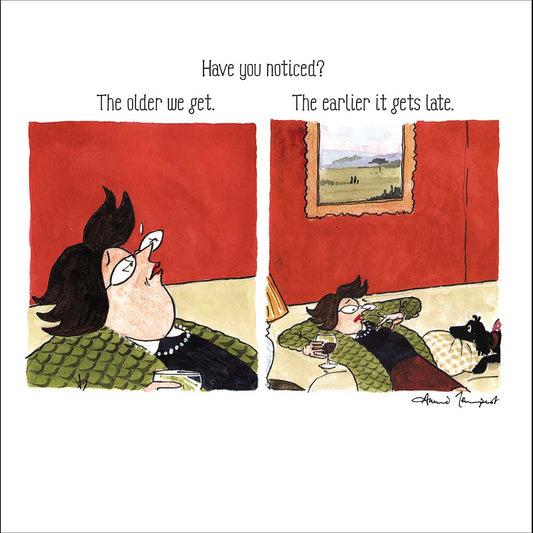 The Older We Get Card
