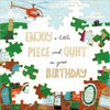 Piece And Quiet Birthday Card