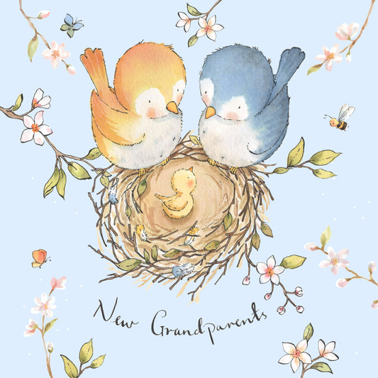 New Grandparents Nest Card