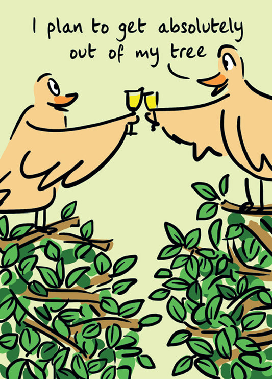 Out Of My Tree Birthday Card
