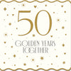 50 Golden Years Together Anniversary Card