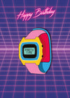 Birthday Watch Card
