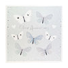 Silver Butterflies Anniversary card