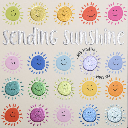 Sending Sunshine Suns Card