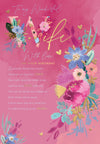 Flower Arrangement Card