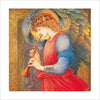 An Angel Playing A Flageolet, 1878 Card