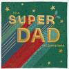 Super Dad Text Christmas Card