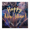 Fireworks In London Christmas Card