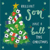 Son Christmas Tree Christmas Card
