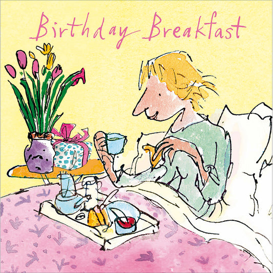 Birthday Breakfast Card
