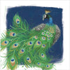 Peacock Swirl Card