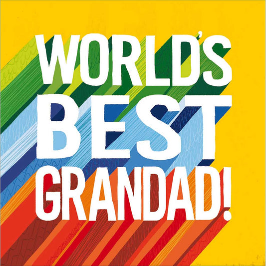 "World's Best Grandad!" Birthday Card