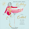 Birthday Cocktail Card