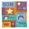 Number One Son Card
