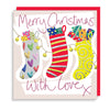 Stockings Christmas Card