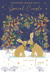 Festive Hares Special Couple Christmas Card