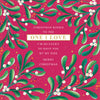 One I Love Mistletoe Christmas Card