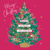 From Our Family To YoursChristmas Tree Card