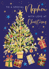 Christmas Tree And Presents Card