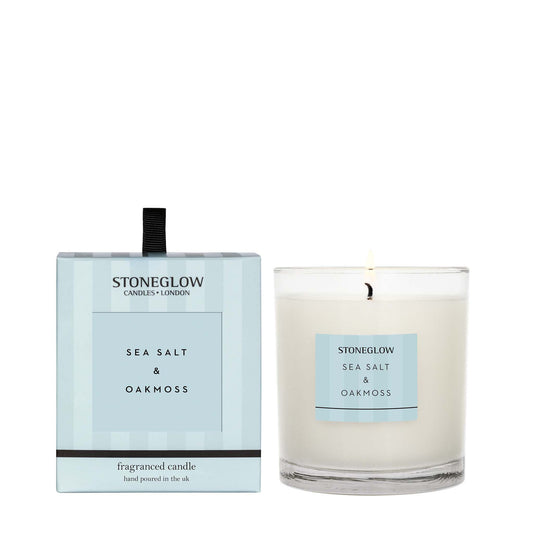 Stoneglow Seasalt and Oak Moss Candle