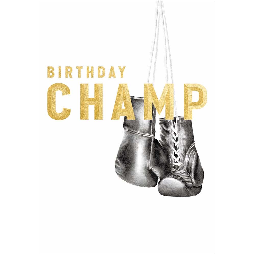 Birthday Champ Card