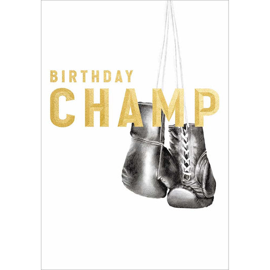Birthday Champ Card