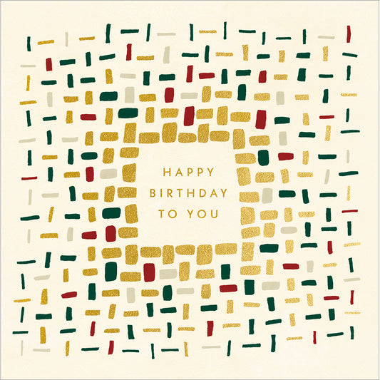 Birthday Dash Card