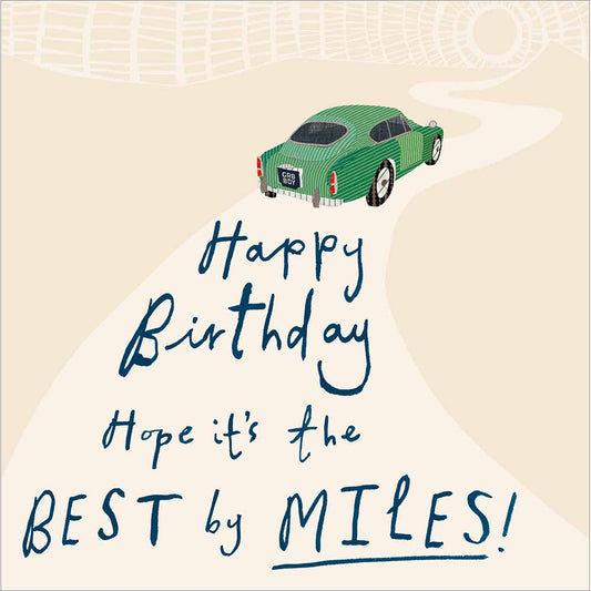Best By Miles Card
