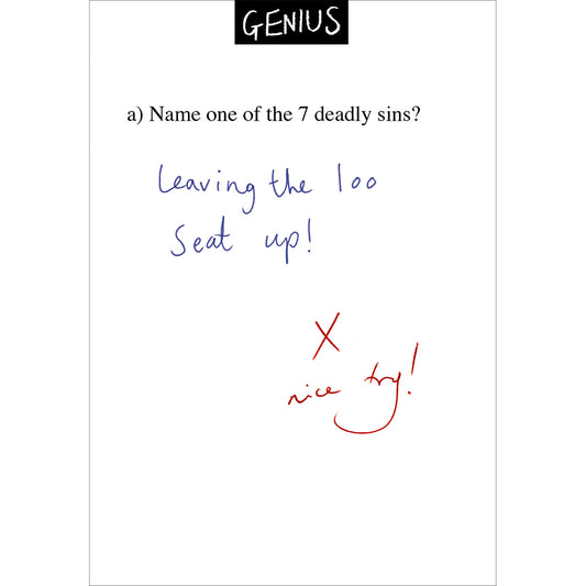 Deadly Sin Card
