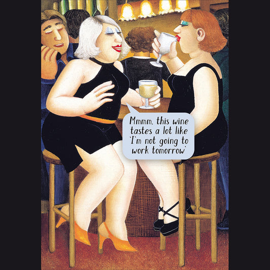 Wine Time Whispers Card