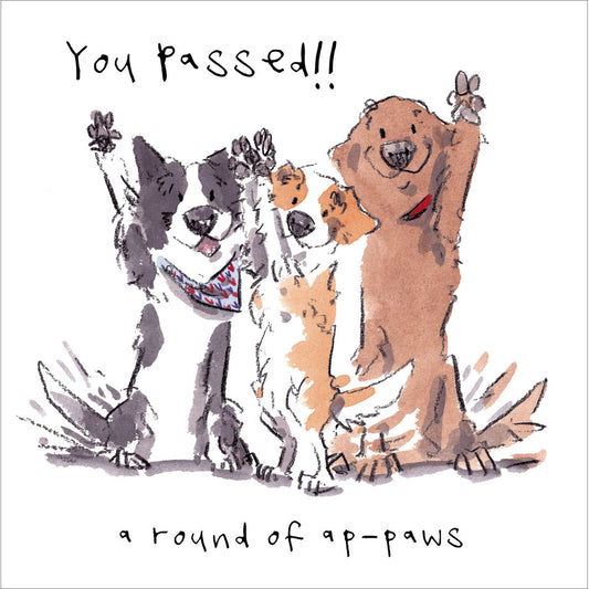Round Of Ap-Paws Exam Card