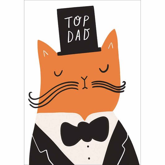 Top Dad Birthday Card