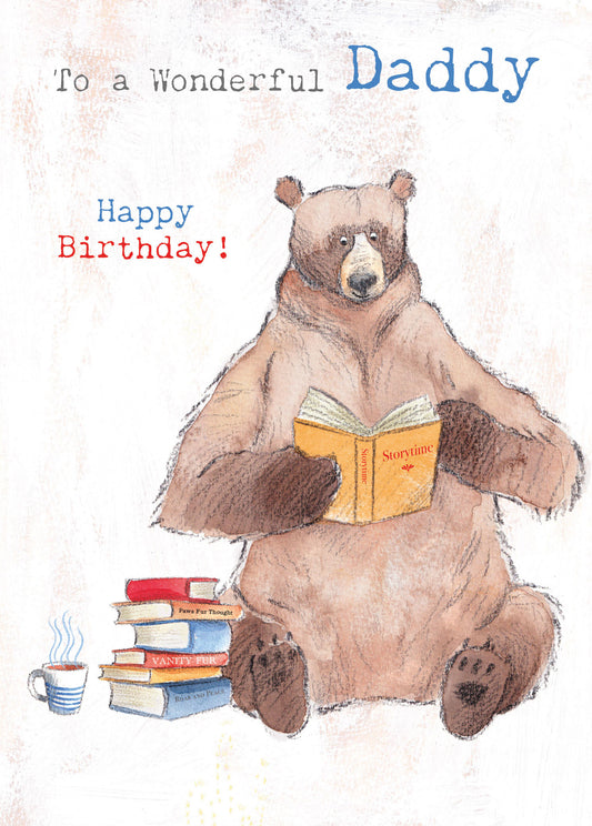 Bear Daddy Birthday Card