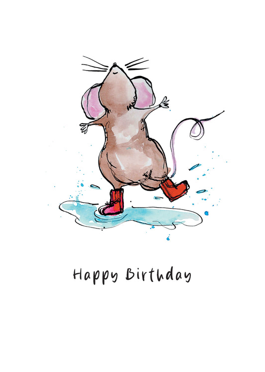 Birthday Mouse Card
