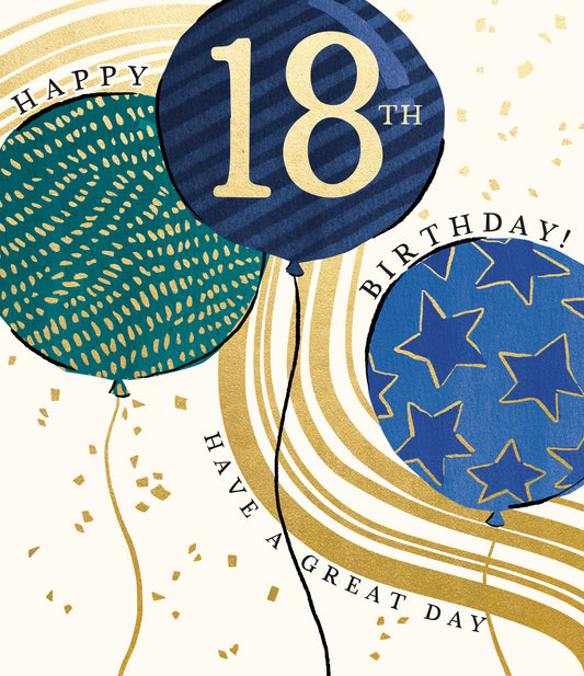 Balloons 18th Birthday