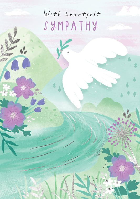 Sympathy Dove Card