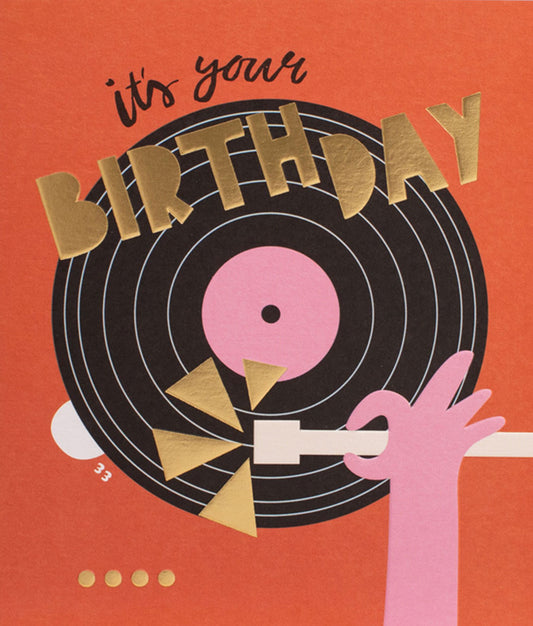 Birthday Grooves Card