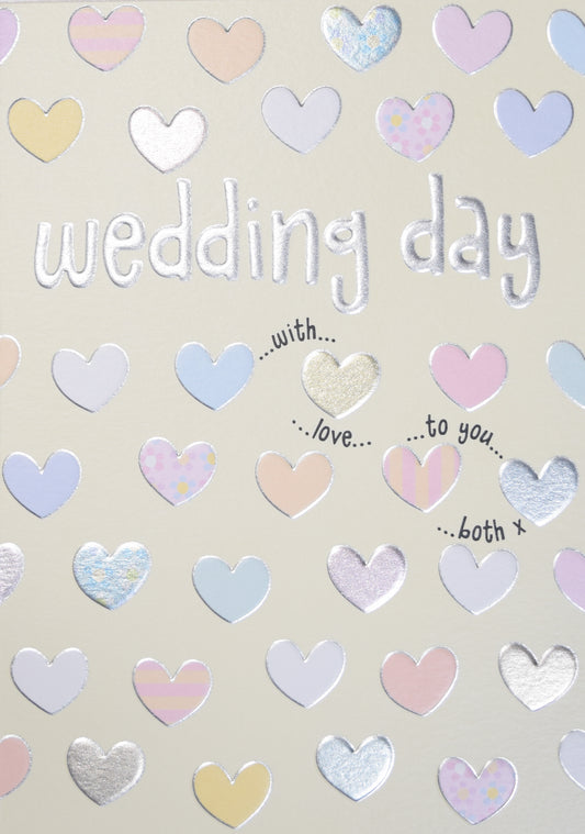 "With Love To You Both" Wedding Day Card