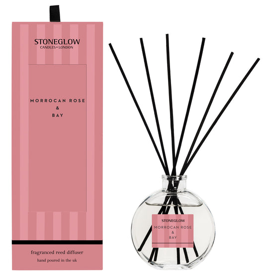 Stoneglow Moroccan Rose and Bay Reed Diffuser