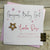 Personalised New Baby Girl Wooden Star Card