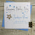 Personalised New Baby Boy Wooden Star Card
