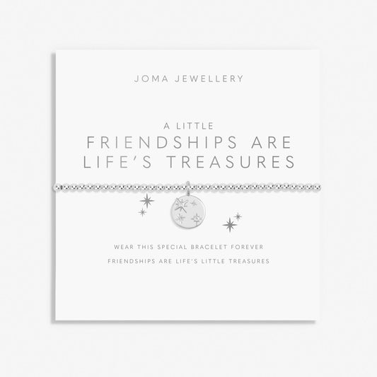 Joma Jewellery A Little 'Friendships Are Life's Treasures' Bracelet
