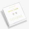 Joma Jewellery Boxed A Little Earrings ' With Love ' Earrings