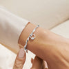 Joma Jewellery Life's A Charm 'Daughter' Bracelet in Silver Plating