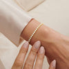 Joma Jewellery Bracelet Bar Cubic Zirconia Tennis Bracelet